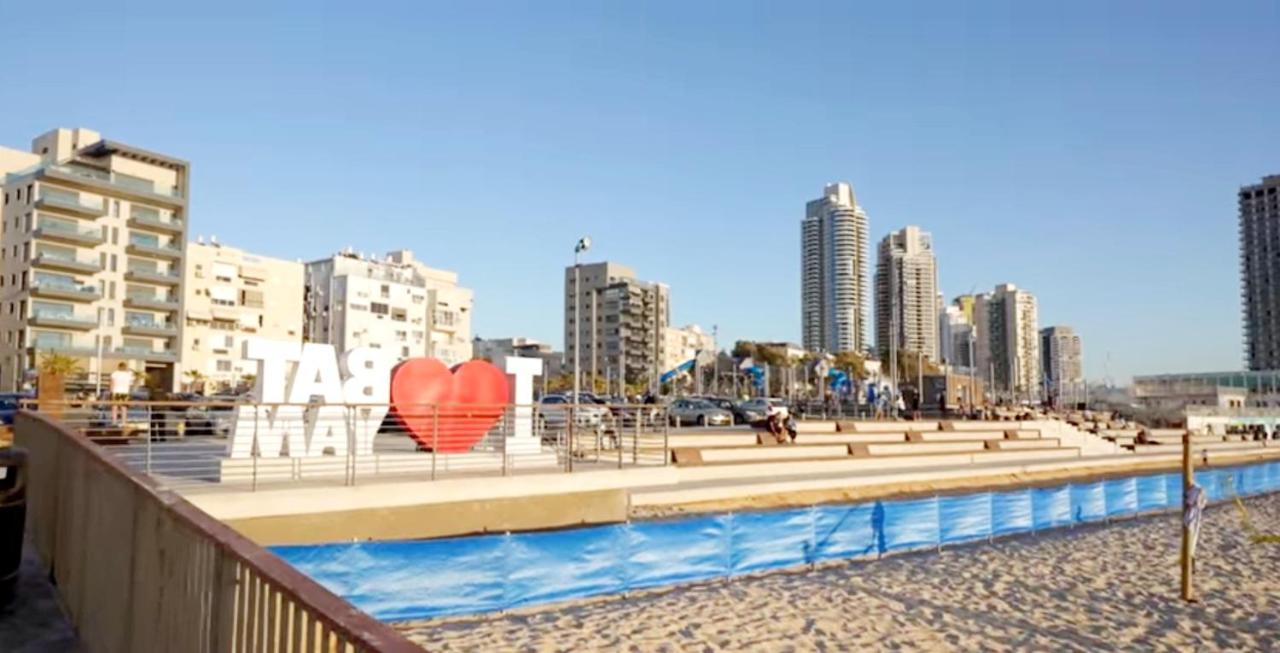 7 Hotel Apartment Short Time Tlv Bat Yam Exteriör bild
